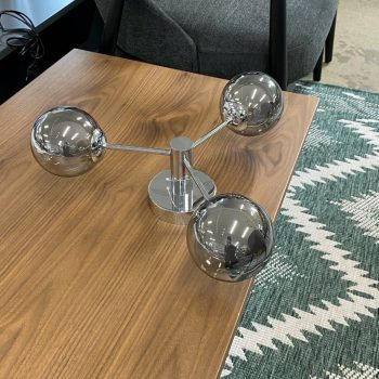 Griestu lampa Kroma, pelēka