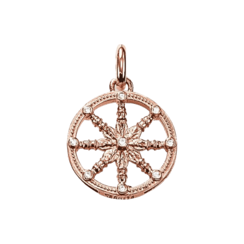 Apzeltīts kulons Karma