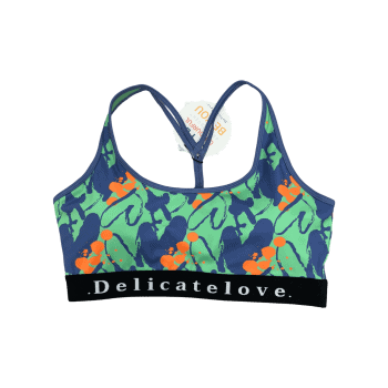 Sporta krūšturis Shiva, zils, zaļš, XL