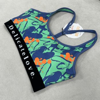 Sporta krūšturis Shiva, zils, zaļš, XL