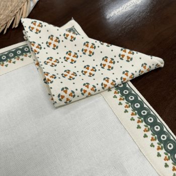 Galda paliktnis un salvete Impronte