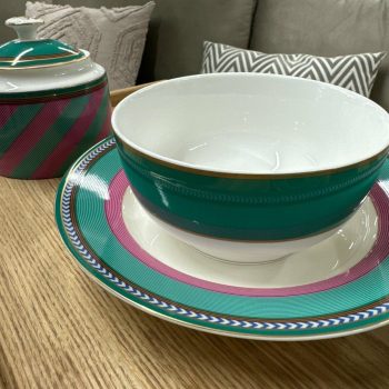 Bļoda Pip Chique Gold-Green, 15.5cm