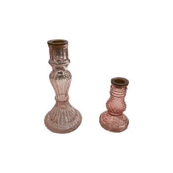 Svečturu komplekts Pink, 2gab.