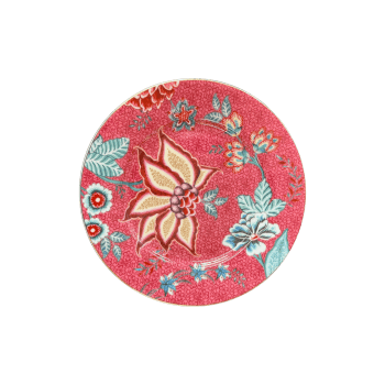 Šķīvis Flower Festival Dark Pink 17cm