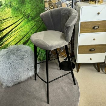 Bāra krēsls Merge, pelēks