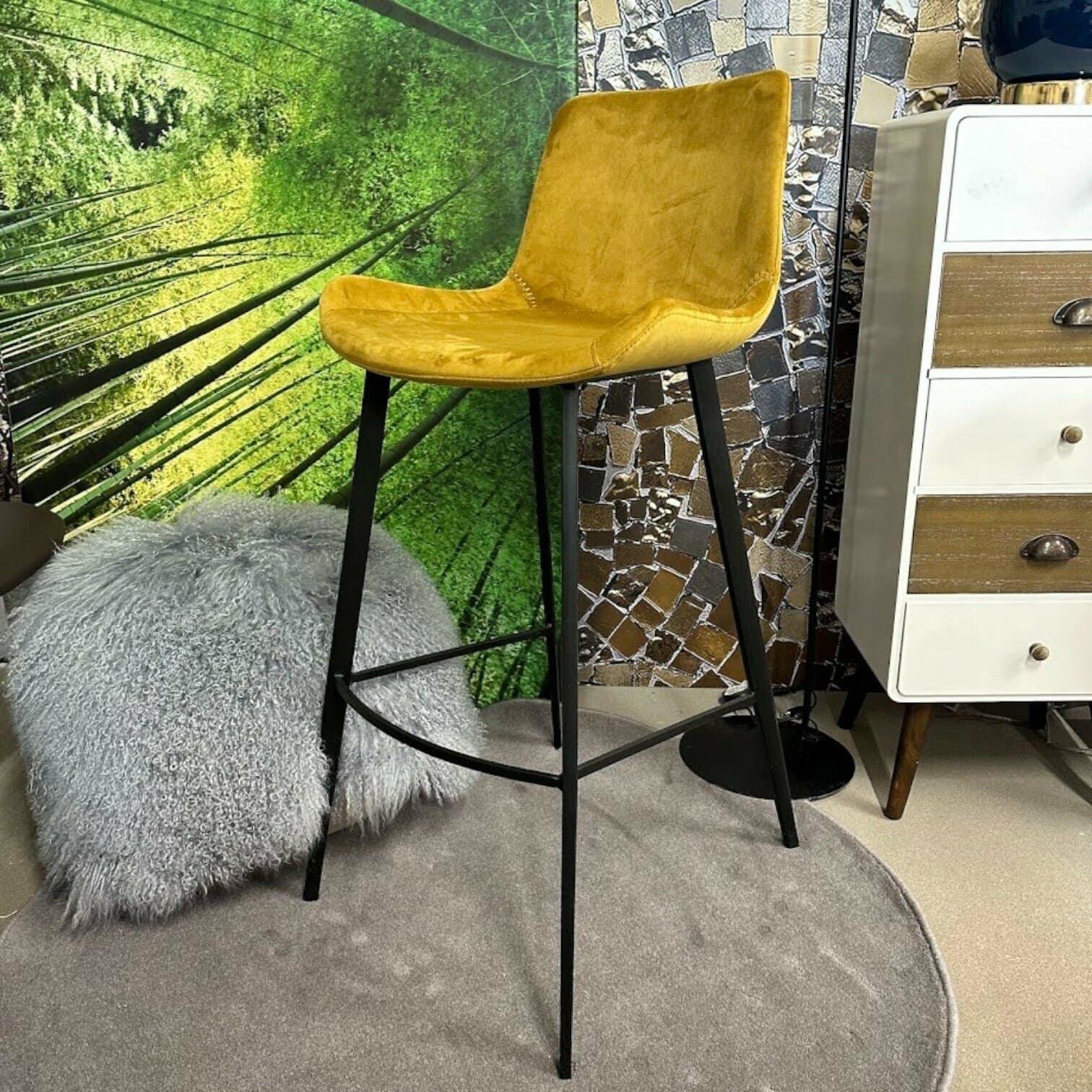 Bāra krēsls HYPE, bronza Bāra krēsls HYPE, bronza