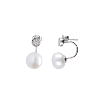 Sudraba auskari Isabel