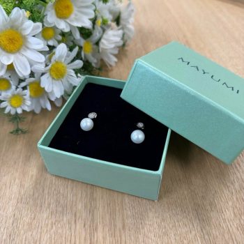 Sudraba auskari Isabel