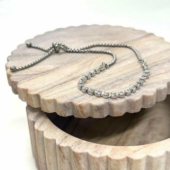 Kristāla rokassprādze Tennis