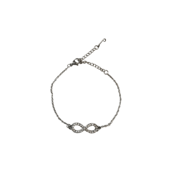 Rokassprādze ar kristāliņiem Infinity