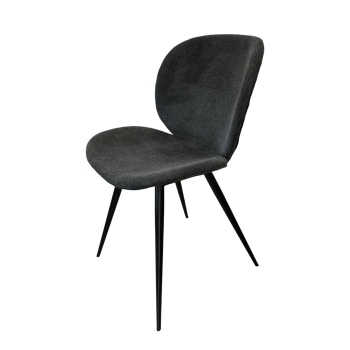 Ēdamgalda krēsls Cloud, tumši pelēks