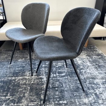 Ēdamgalda krēsls Cloud, tumši pelēks