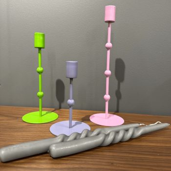 Svečturu komplekts Kim, 3gab.