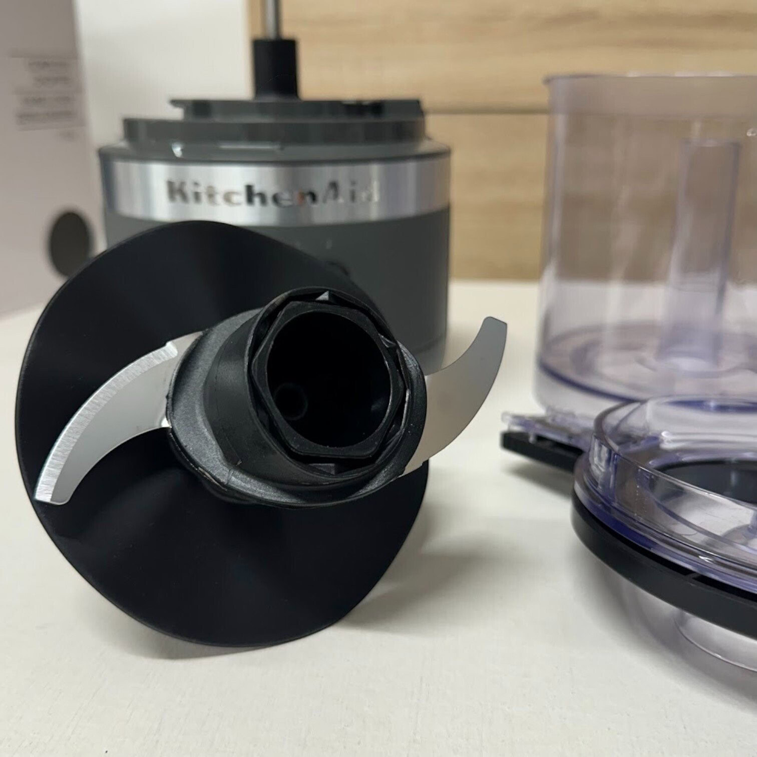 Smalcinātājs KitchenAid, Pelēks 1,18l Smalcinātājs KitchenAid, Pelēks 1,18l