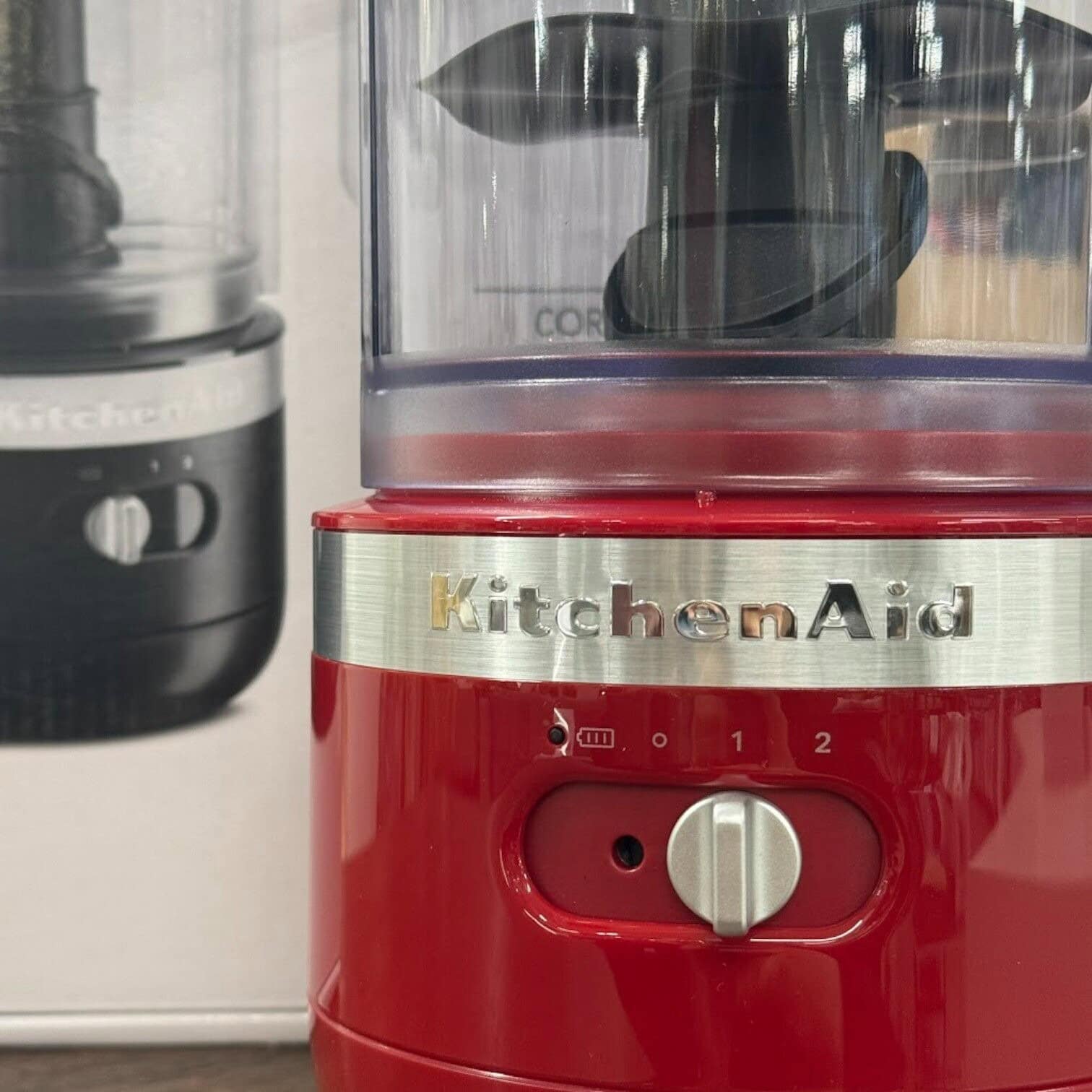 Smalcinātājs KitchenAid, 1.18 l, Empire Red Smalcinātājs KitchenAid, 1.18 l, Empire Red