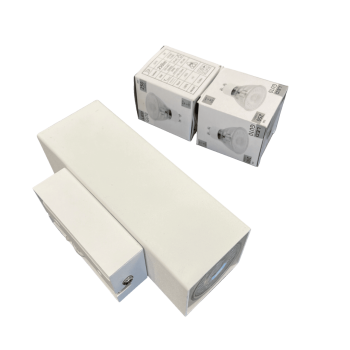 LED sienas lampa Peter, balta LED sienas lampa Peter, balta