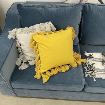 Spilvendrāna Shylo, dzeltena, 40x40cm