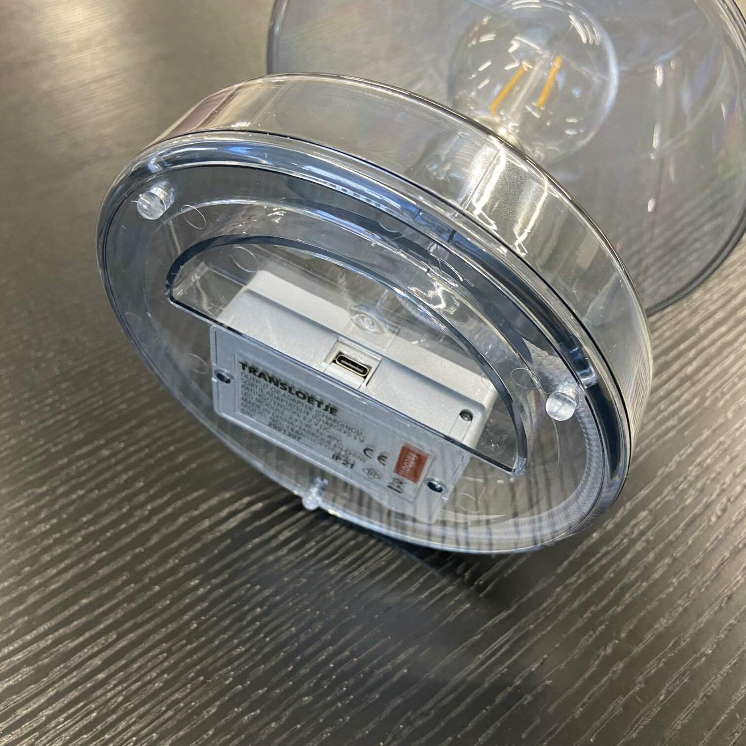 Galda lampa Transloetje, dimmējama Galda lampa Transloetje, dimmējama