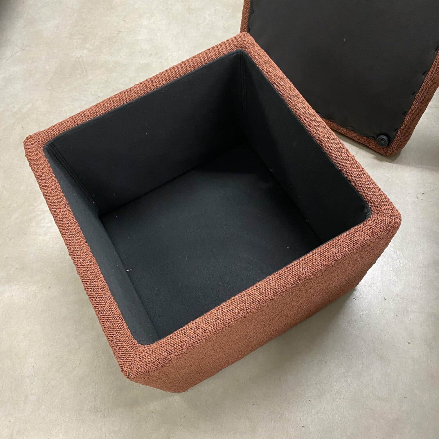 Pufs Winou (ar uzglabāšanas kasti), oranžs Pufs Winou (ar uzglabāšanas kasti), oranžs