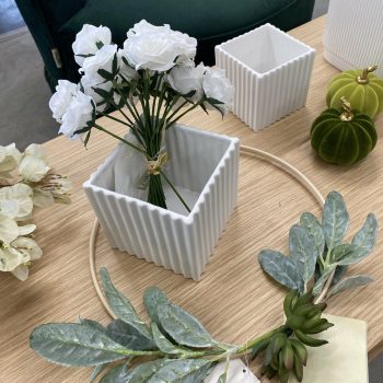 Puķu pods Quadro, L