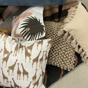 Spilvendrāna Safari, 50x50cm