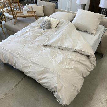 Segas pārvalks Bommy (bez spilvendrānām), 220x240cm, pelēks