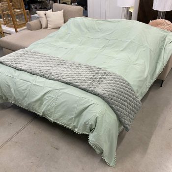 Segas pārvalks Bommy (bez spilvendrānām), 220x240cm, zaļš