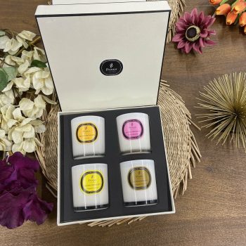 Sveču dāvanu komplekts Lux 1, 4gab.