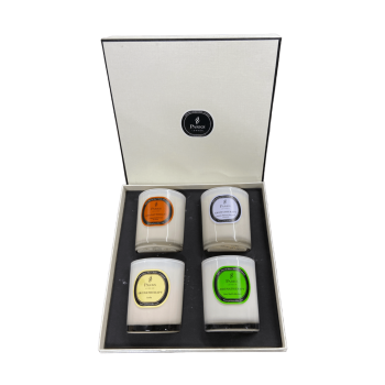 Sveču dāvanu komplekts Lux 2, 4gab.