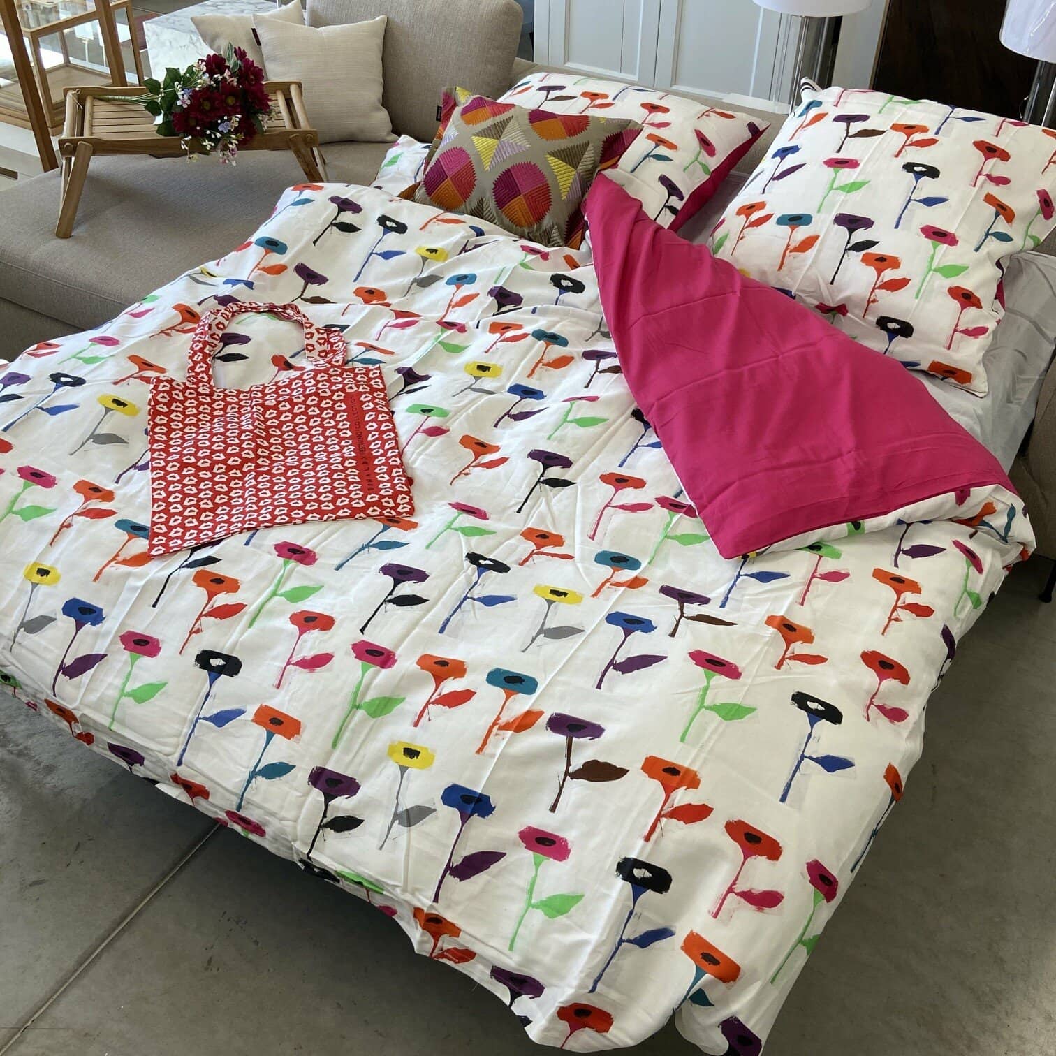 Gultas veļas komplekts Weyda, 200x200cm, 80x80cmx2gab Gultas veļas komplekts Weyda, 200x200cm, 80x80cmx2gab