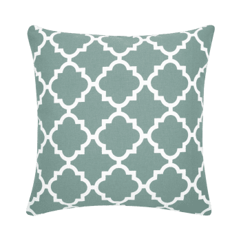 Spilvendrāna Lana, zaļa, 45x45cm