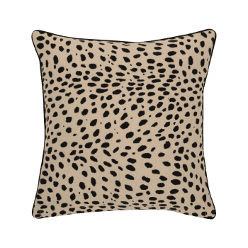 Spilvendrāna Leopard, 45x45cm