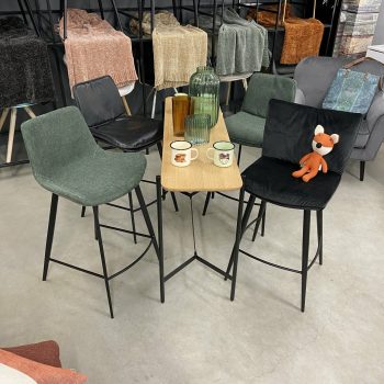 Pusbāra krēsls FIERCE, zaļš