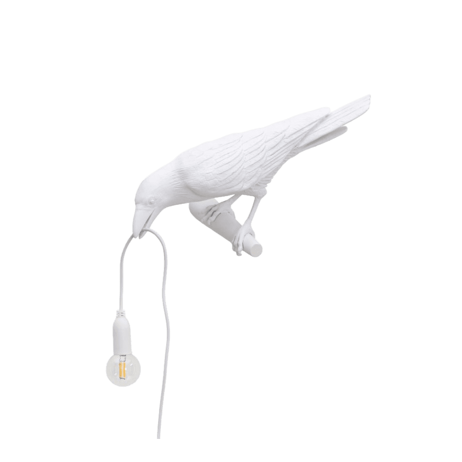 Sienas lampa BIRD, balta Sienas lampa BIRD, balta