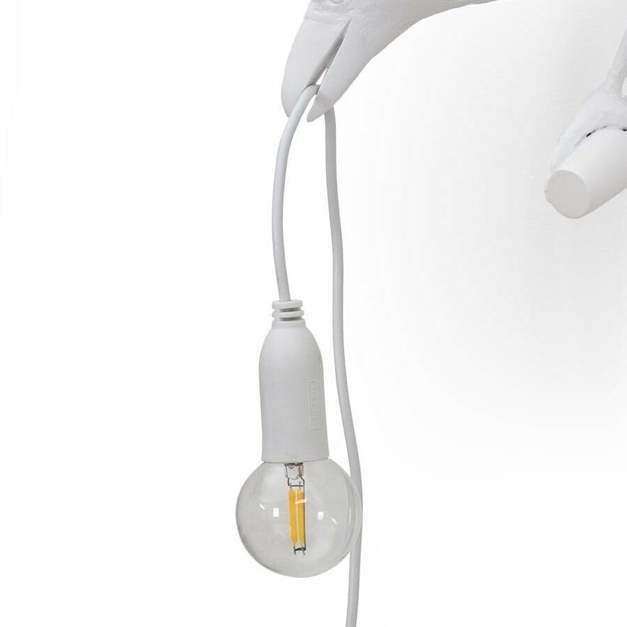 Sienas lampa BIRD, balta Sienas lampa BIRD, balta