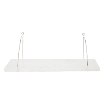 Sienas plaukts Porter, balts