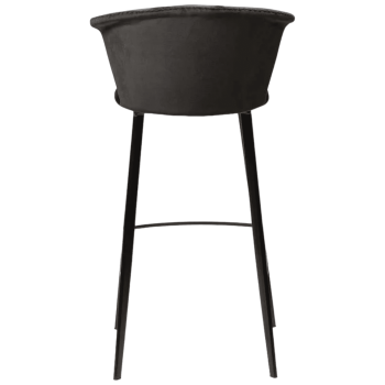 Bāra krēsls Merge, melns
