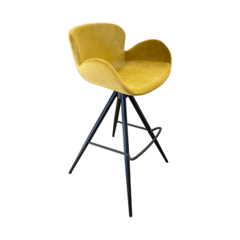Bāra krēsls GAIA, dzeltens