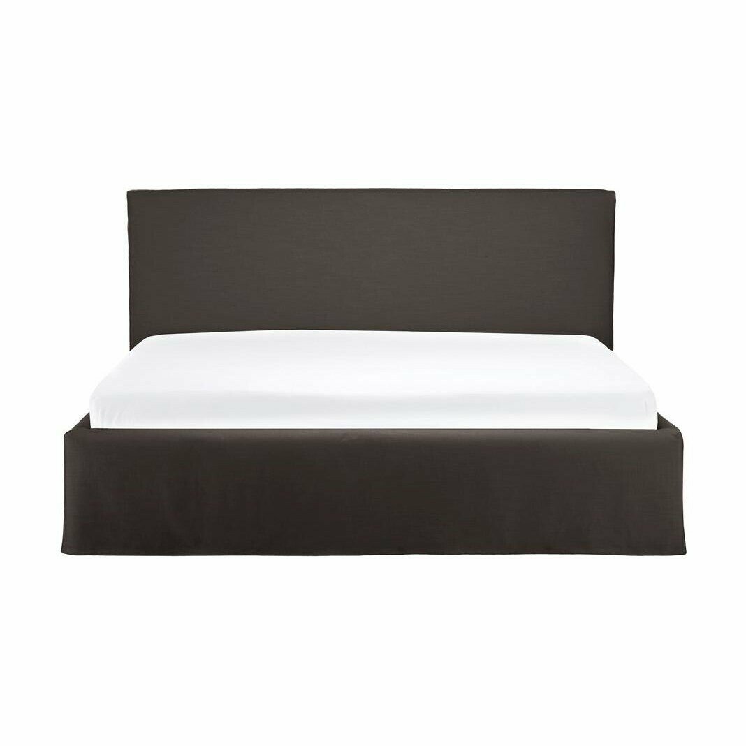 Gultas rāmis Feather ar restēm, 140x200cm Gultas rāmis Feather ar restēm, 140x200cm