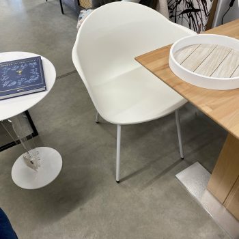 Krēsls Claire, balts