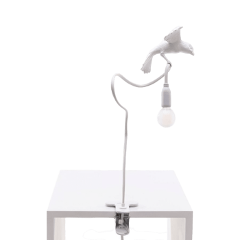 Galda lampa Sparrow Cruising ar klipsi