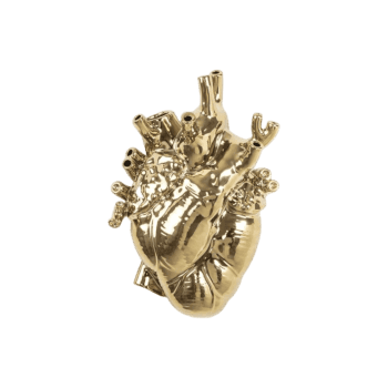 Vāze LOVE IN BLOOM, zelta