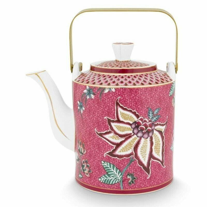 Tējkanna Oriental Flower Festival Dark Pink Tējkanna Oriental Flower Festival Dark Pink