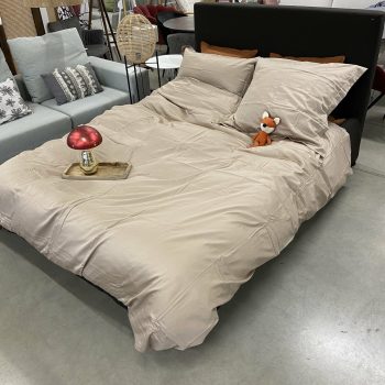 Gultas veļas komplekts Premium, 220x240cm, 80x80cmx2gab., brūna