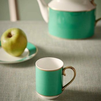 Krūze Pip Chique Gold-Green, 250ml