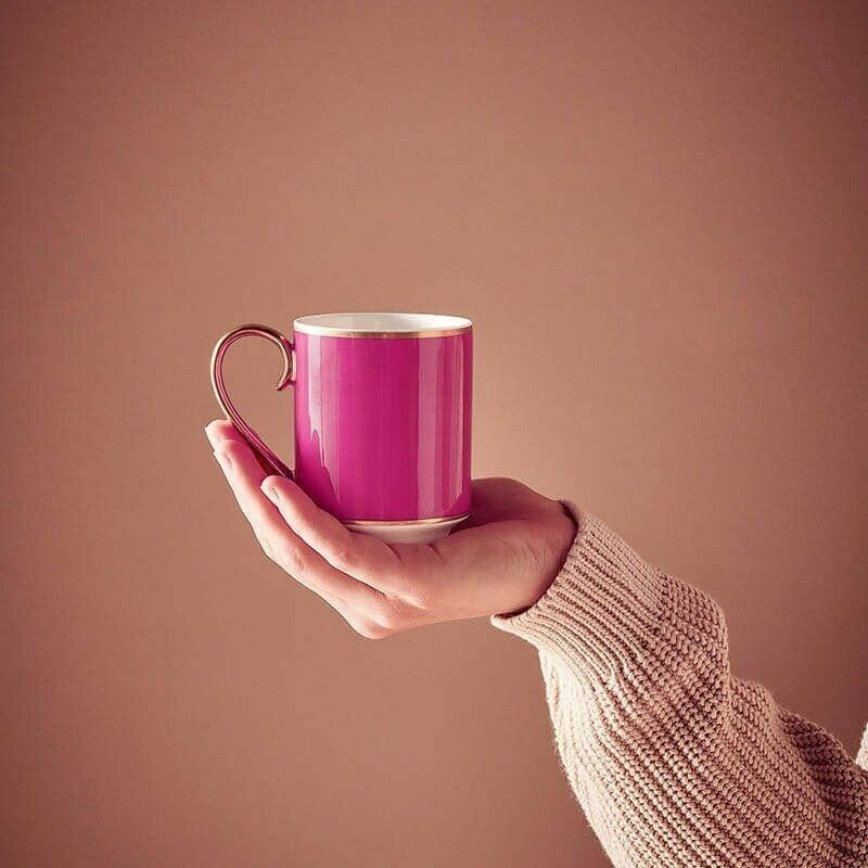 Krūze Pip Chique Gold-Pink, 250ml Krūze Pip Chique Gold-Pink, 250ml