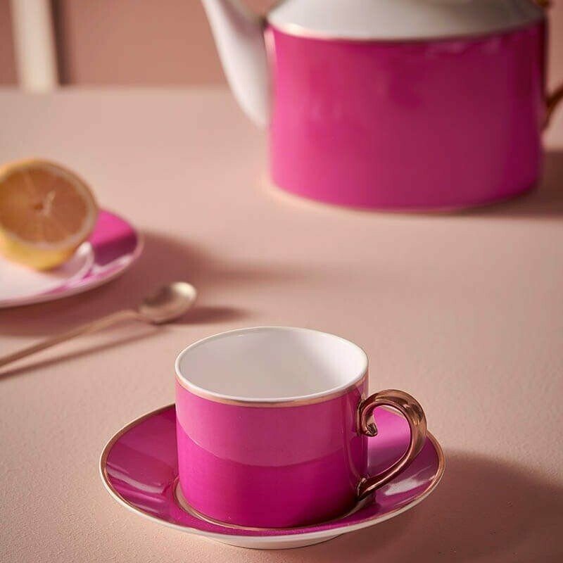 Tējas tase Pip Chique Gold-Pink, 220ml Tējas tase Pip Chique Gold-Pink, 220ml