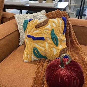 Spilvendrāna Alicia, 45x45cm