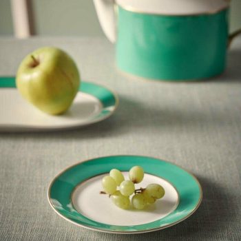 Šķīvis Pip Chique Gold-Green, 17cm