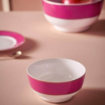 Bļoda Pip Chique Gold-Pink, 15.5cm